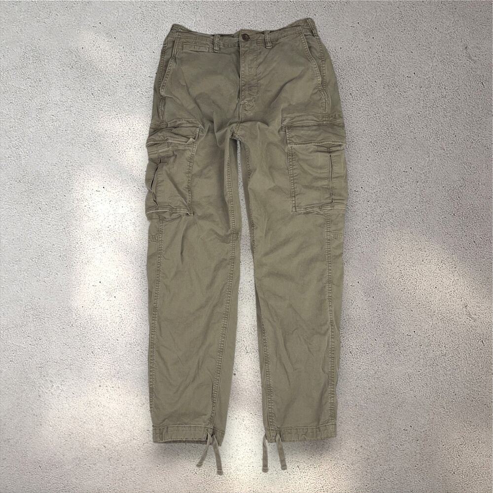 American Eagle Cargo Pants Men's 28x30 Green Utility Gorpcore Outdoor Streetwear - Picture 1 of 9